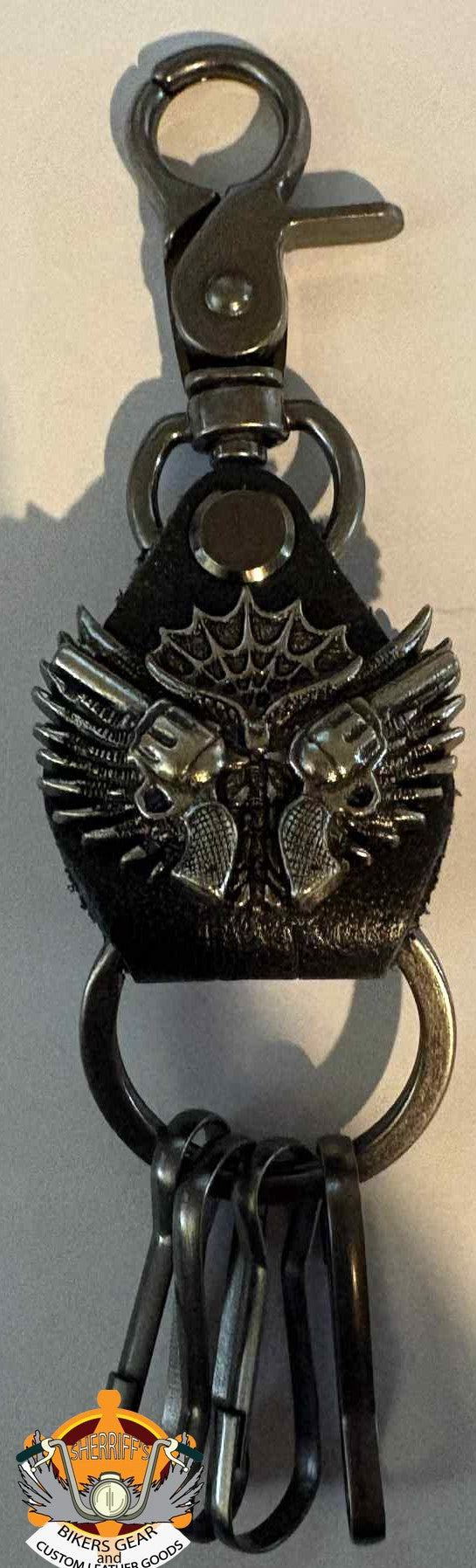 Gun & Wing keyring