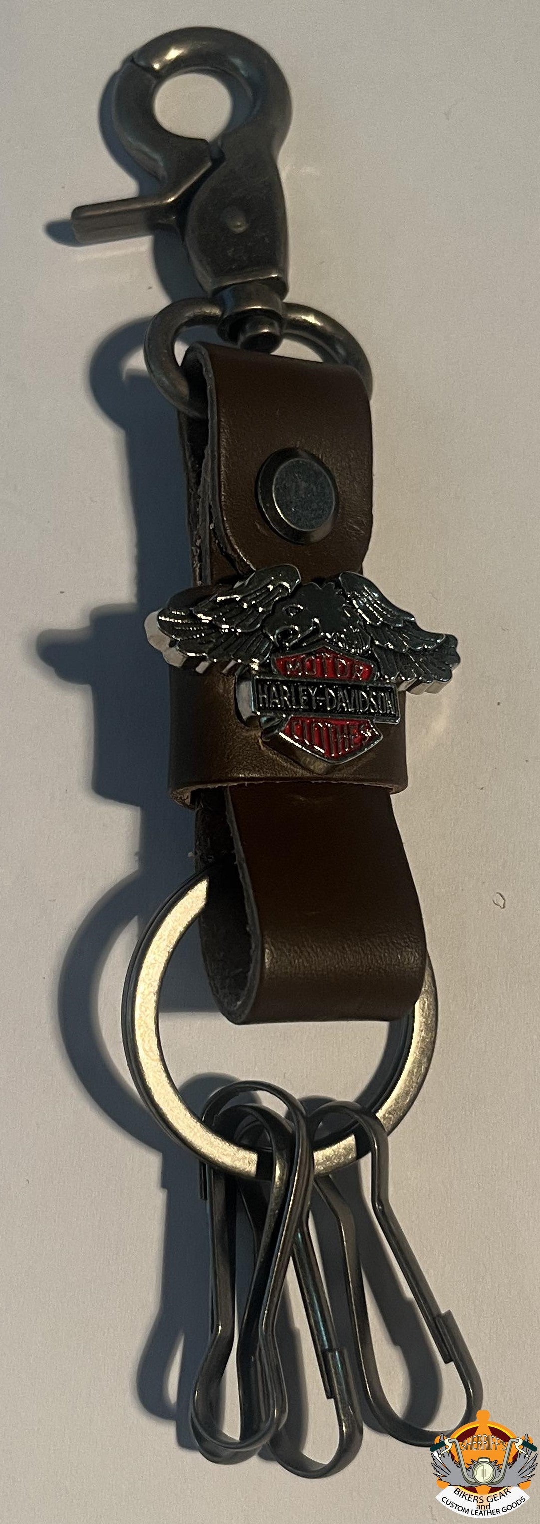 Harley Davidson Keyring with Logo