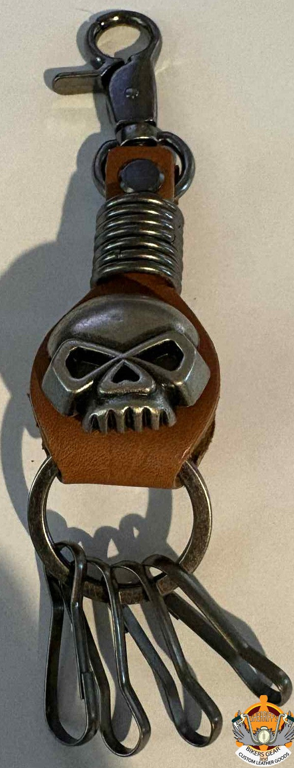 Skull keyring