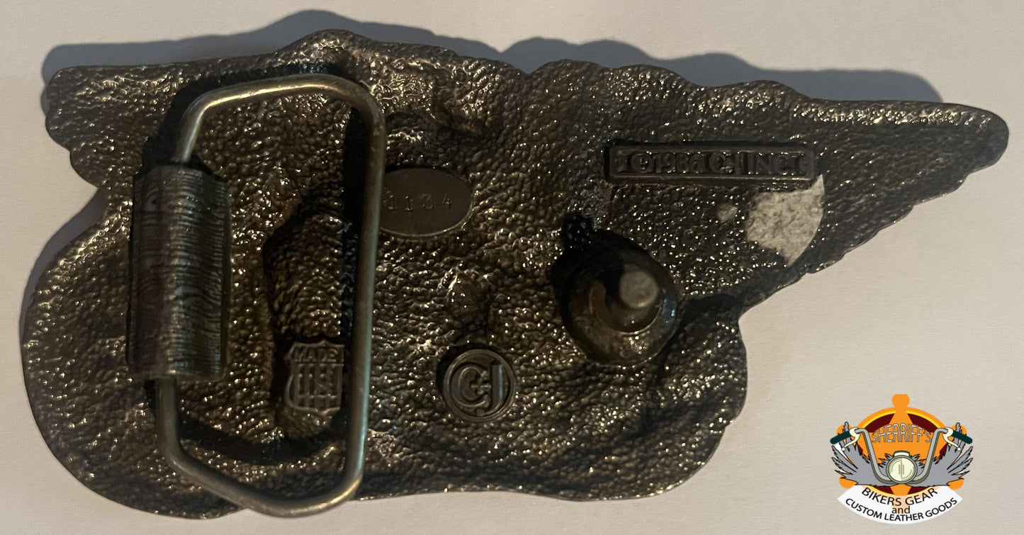 V Star Belt Buckle