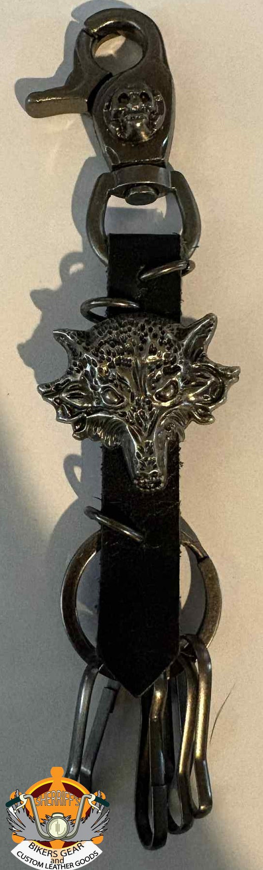 Wolf keyring