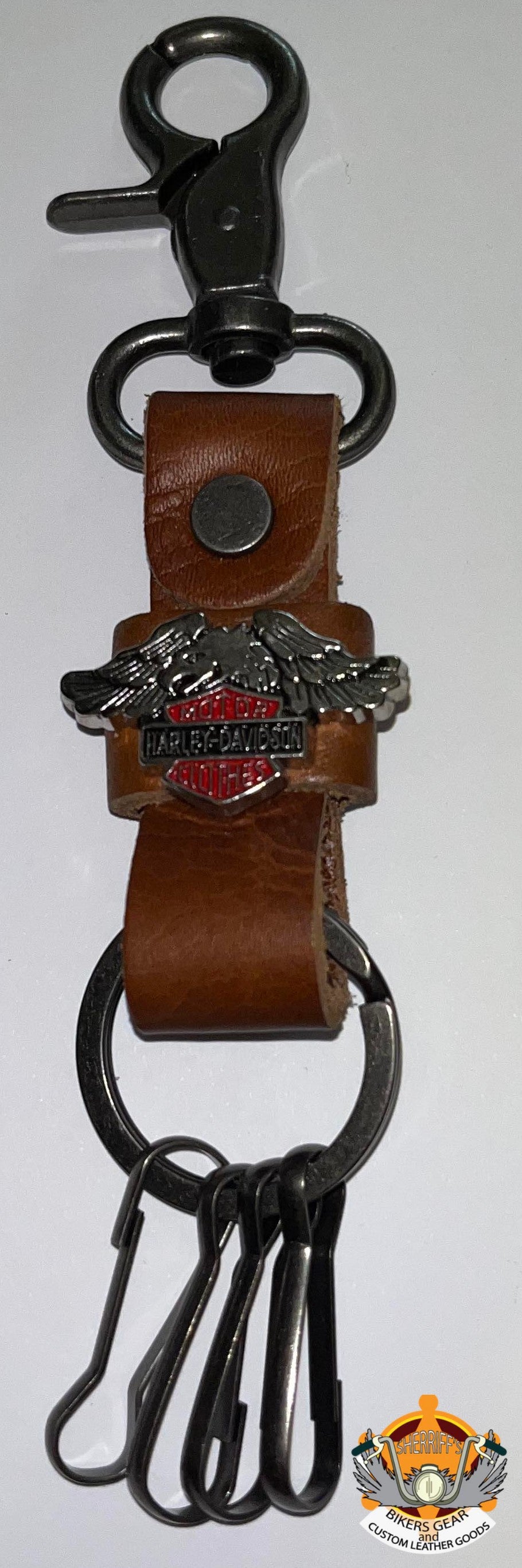 Harley Davidson Keyring with Logo