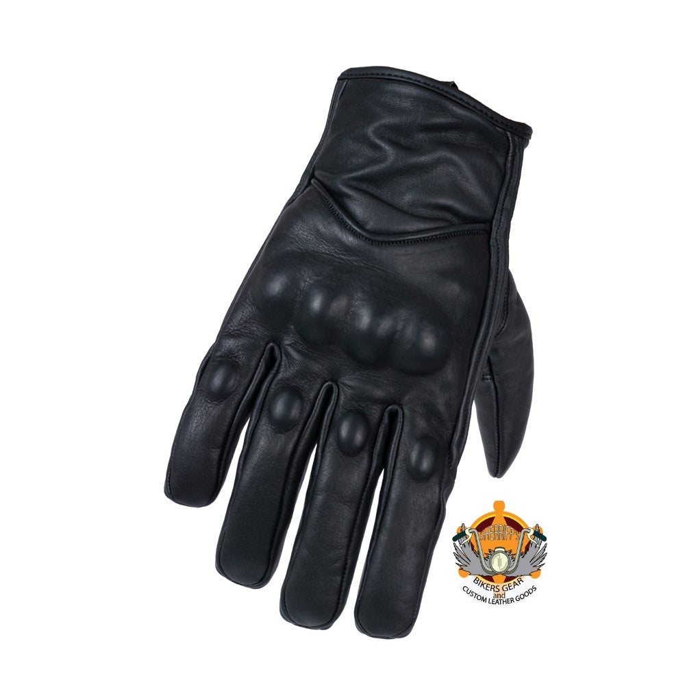 Motorcycle Gloves with Knuckle Protection - Mens