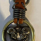 2 Skull keyring