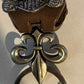 Harley Davidson with Claw and Fleur D Lis Keyring