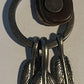 Harley Davidson Keyring with Logo and Feathers
