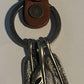 Harley Davidson Keyring with Logo and Feathers