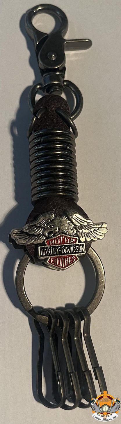 Harley Davidson Keyring with Eagle Logo