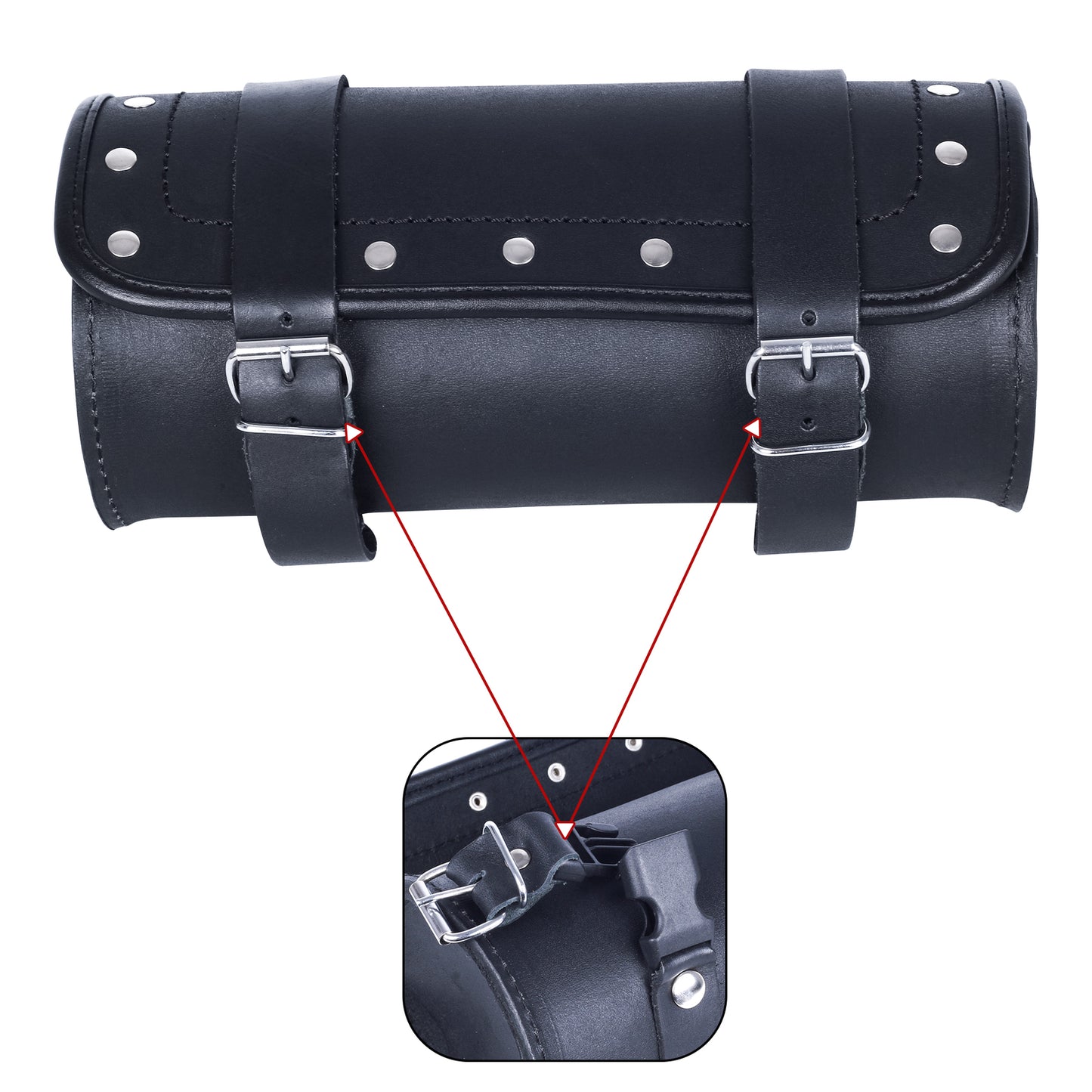 Studded Leather Tool Bag