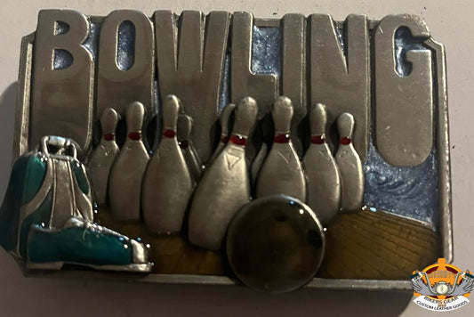 10 Pin Bowling Belt Buckle
