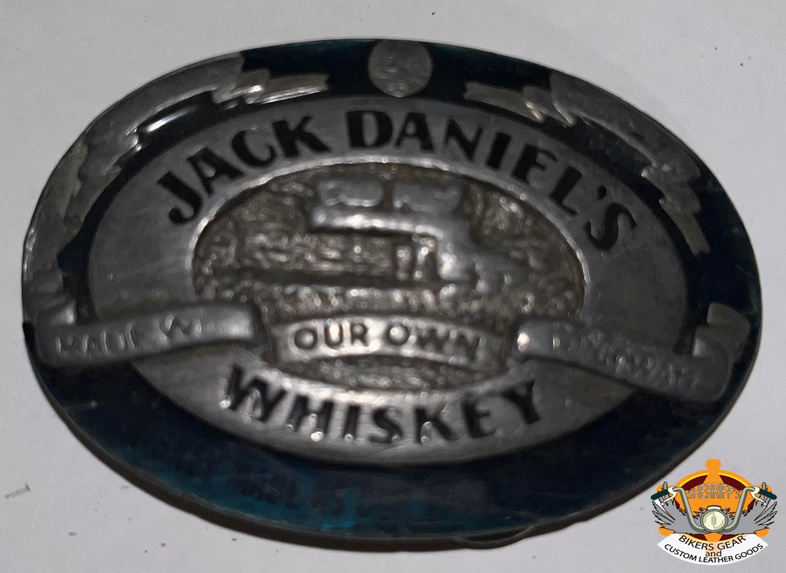 Jack Daniel's Belt Buckle – Sherriff's Bikers Gear
