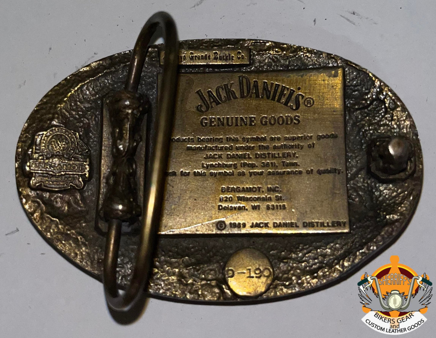 Jack Daniel's Belt Buckle