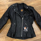 Brando Style Leather Jacket - Womens