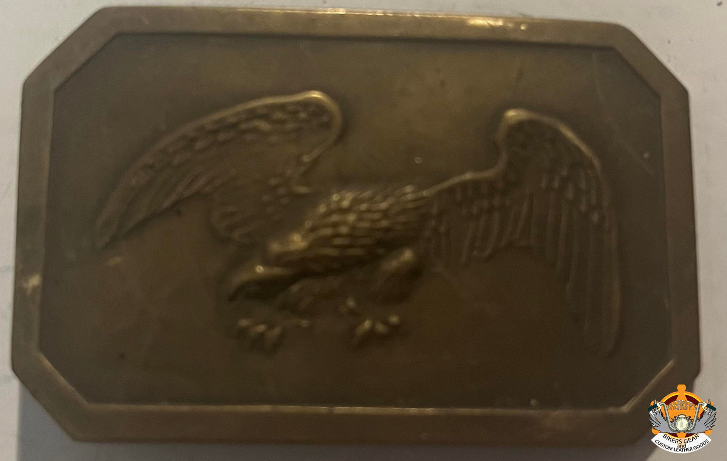 Brass Eagle Belt Buckle