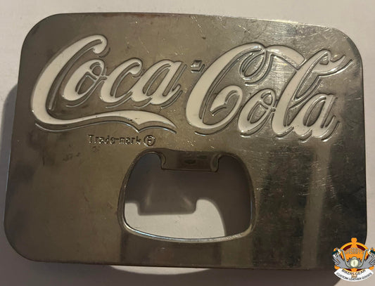 Coca-Cola Belt Buckle with bottle opener