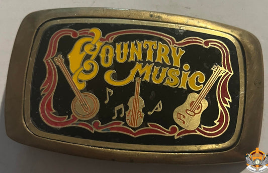 Country Music Belt Buckle