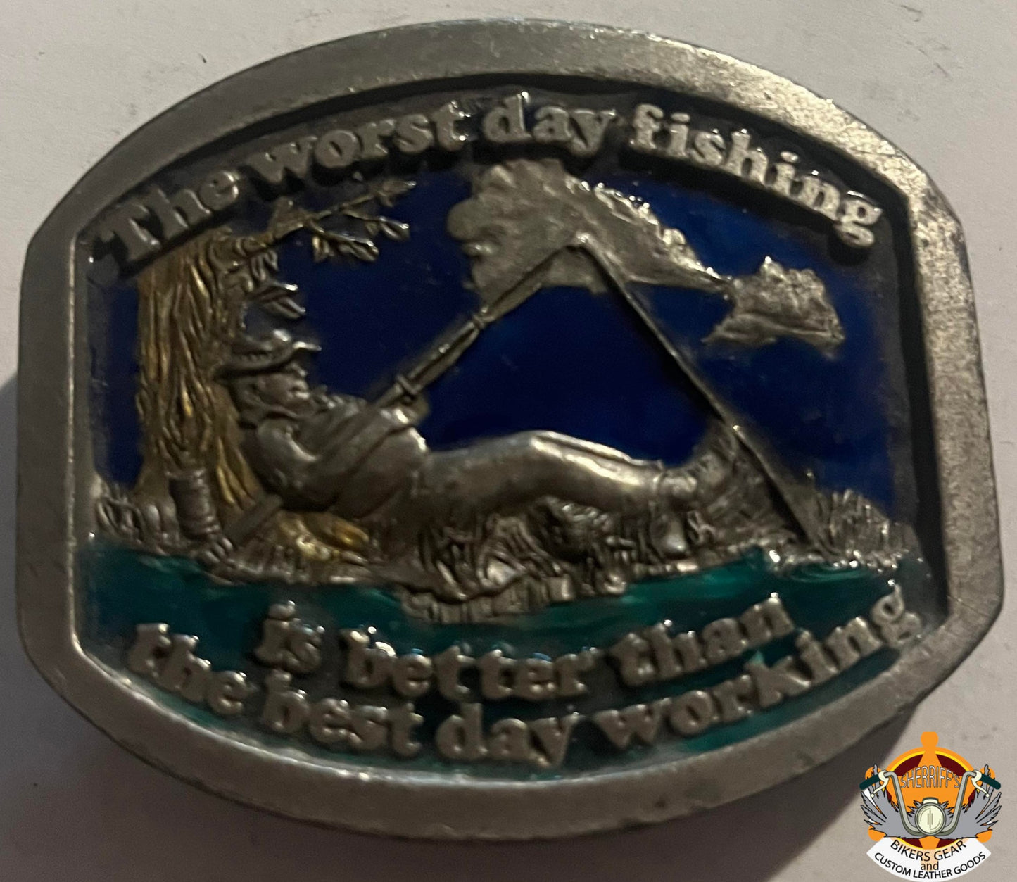 Fishing Belt Buckle