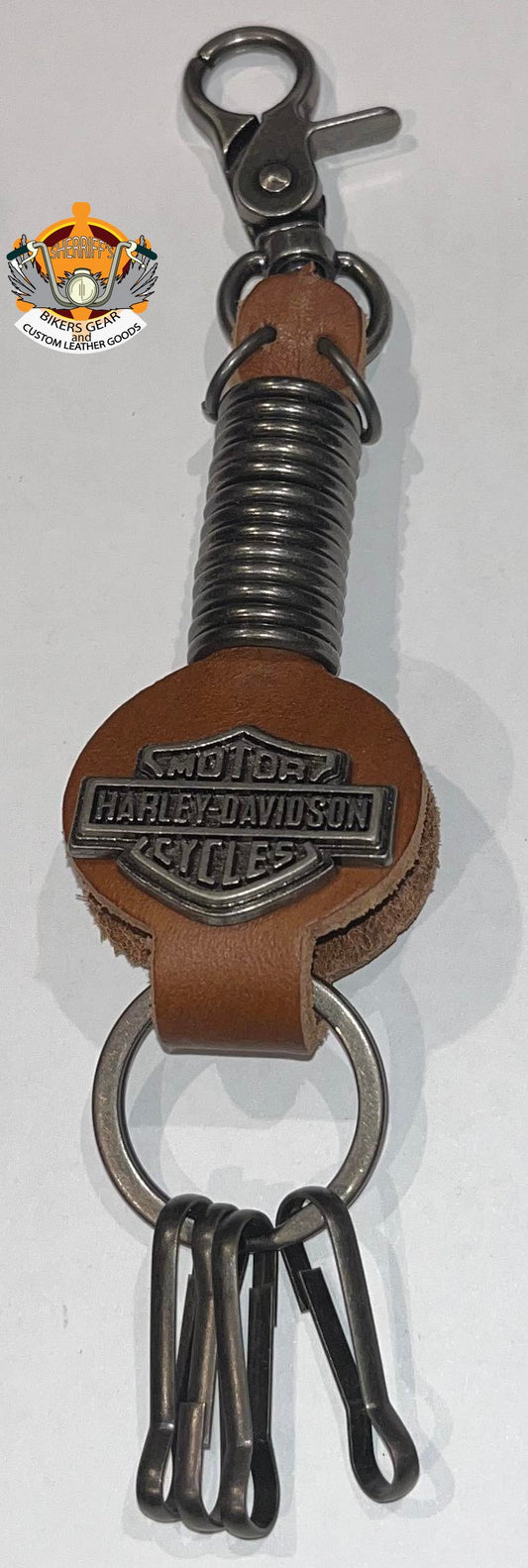 Harley Davidson Keyring with Logo