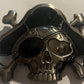 Skull and Bones Belt Buckle