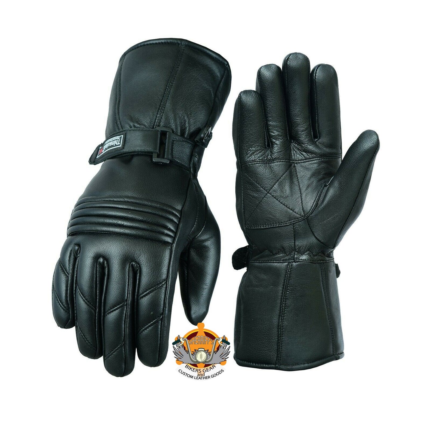 Thinsulate Leather Gloves - Mens