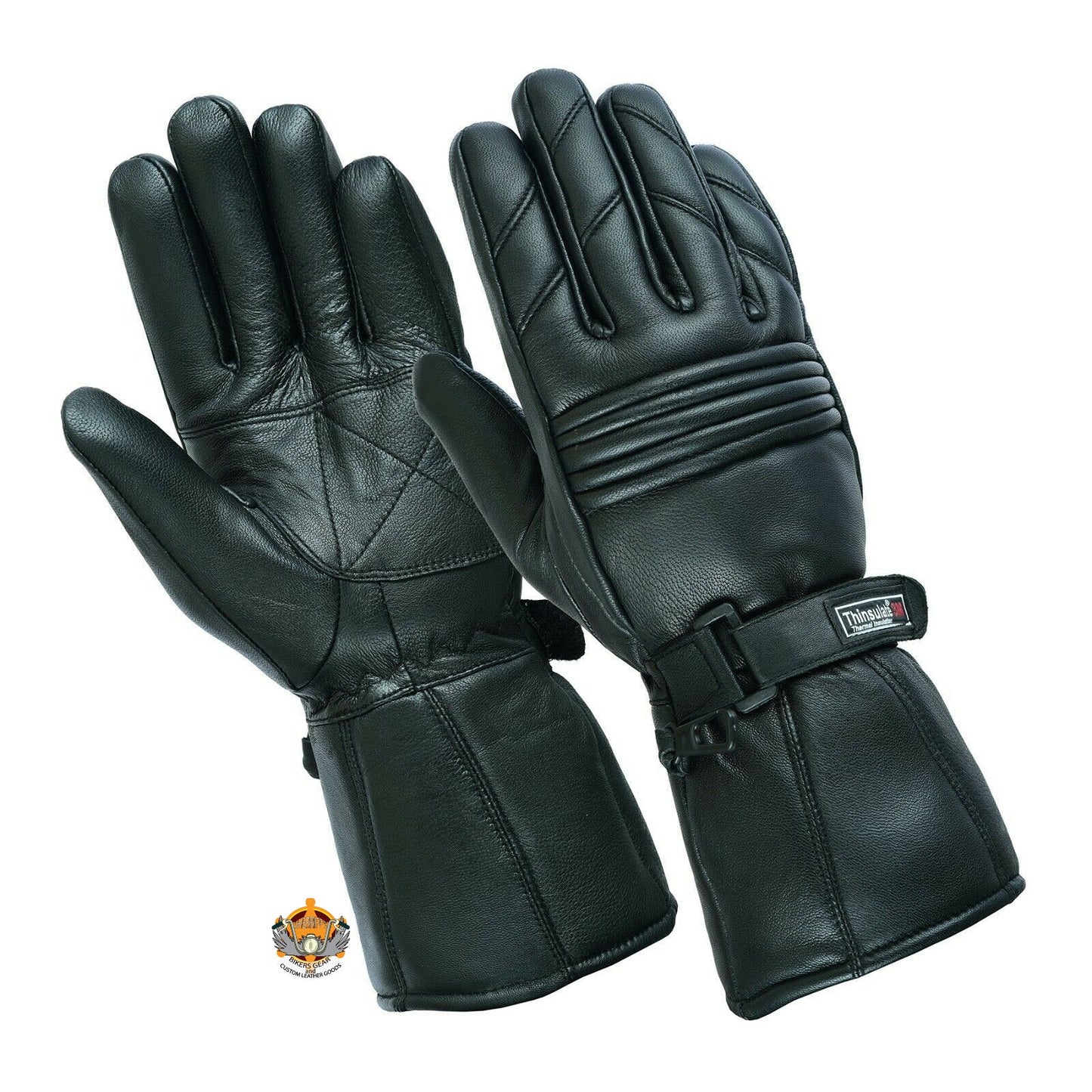 Thinsulate Leather Gloves - Mens