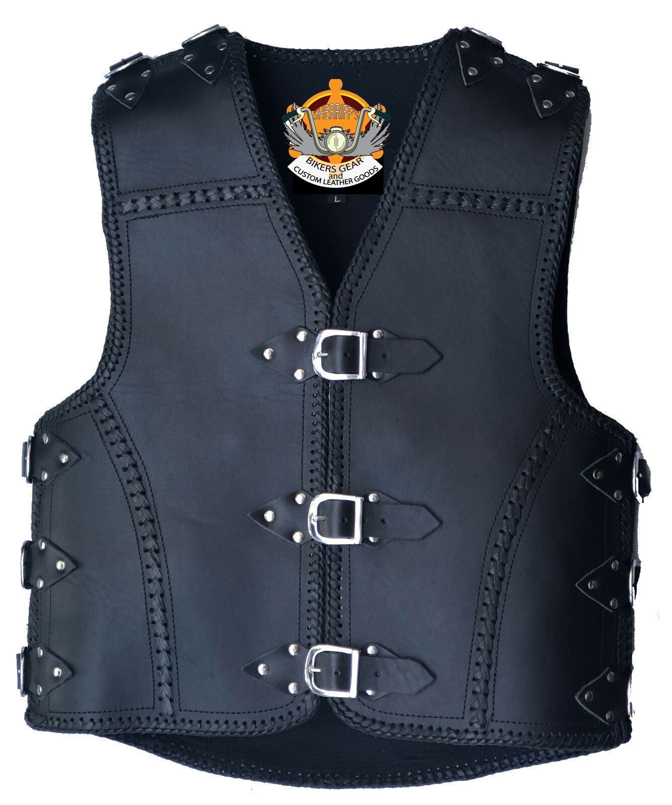 Heavy Duty Vest with buckles - Mens