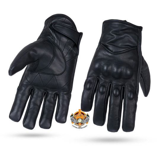 Motorcycle Gloves with Knuckle Protection - Mens